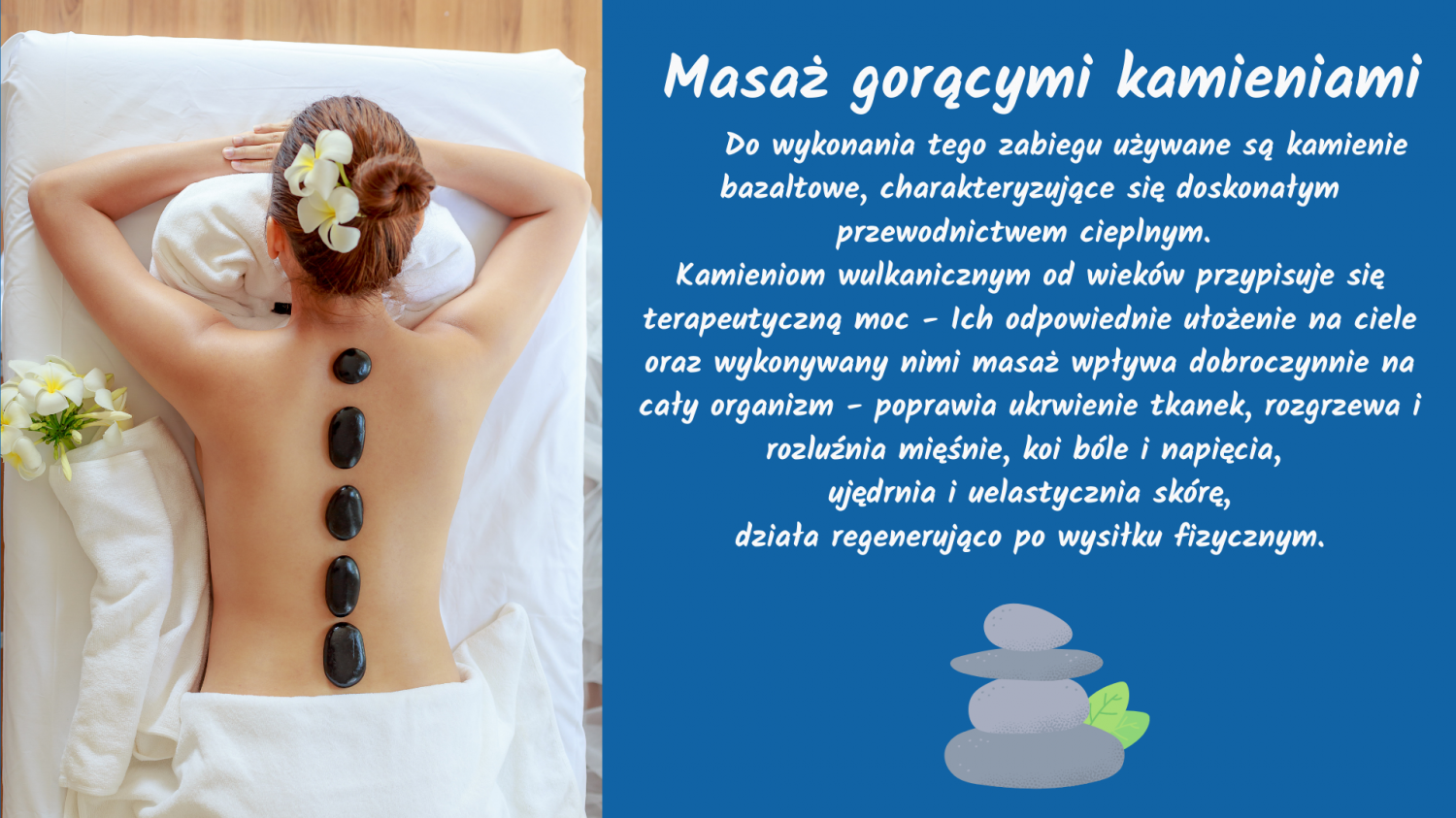 Masaż gorącymi kamieniami